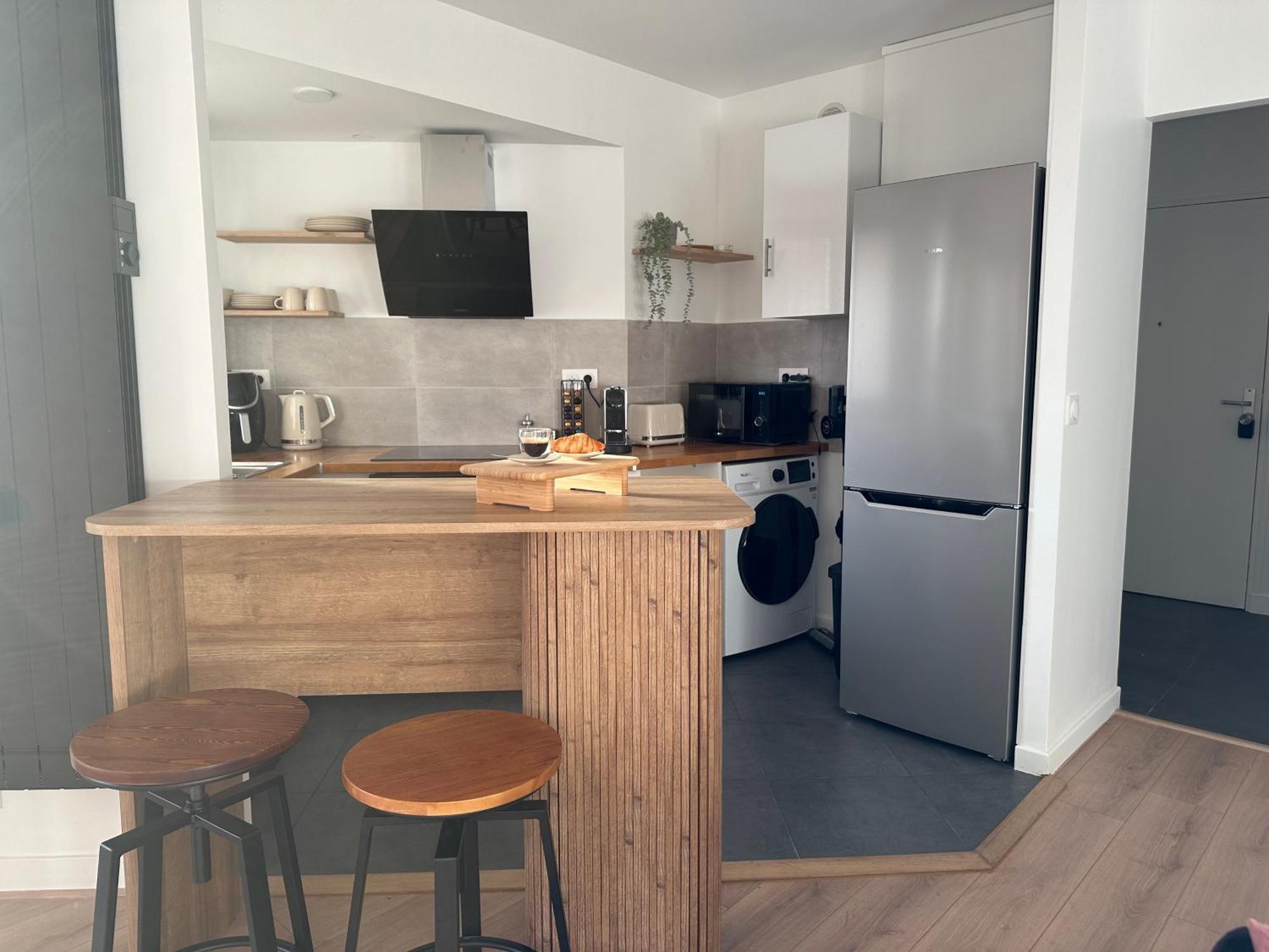 Appartement Proche Paris-Aeroport Cdg-Gare-Disney Villiers-le-Bel Exteriör bild